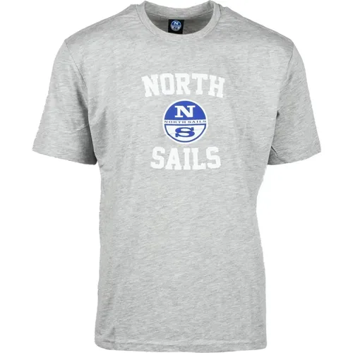 T-Shirts, male, , Size: S T-Shirt - North Sails - Modalova