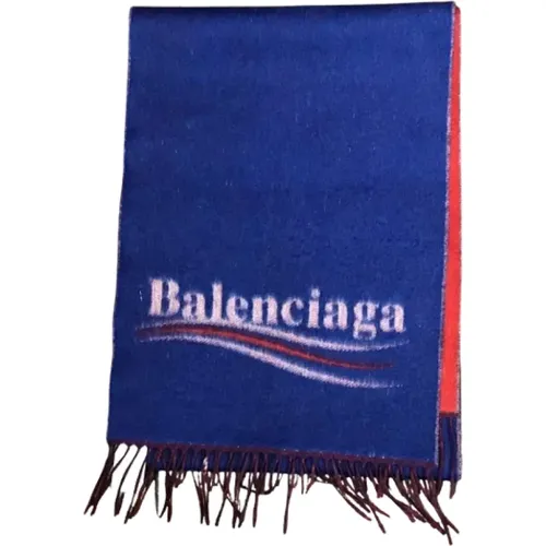 Pre-owned Wool scarves , unisex, Sizes: ONE SIZE - Balenciaga Vintage - Modalova
