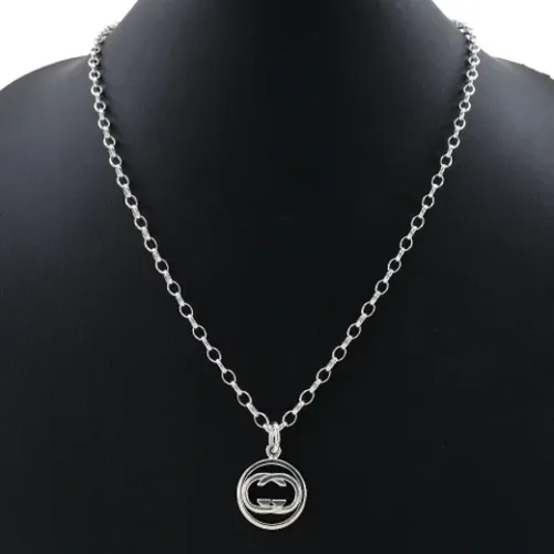 Pre-owned Jewellery, female, , Size: ONE SIZE Pre-owned Metal necklaces - Gucci Vintage - Modalova