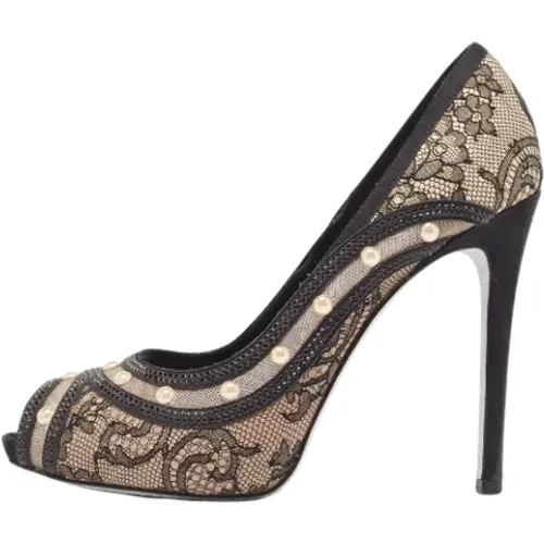 Pre-owned Spitze heels , Damen, Größe: 37 EU - René Caovilla Pre-owned - Modalova