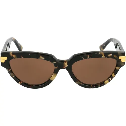 Sunglasses , female, Sizes: 55 MM - Bottega Veneta - Modalova