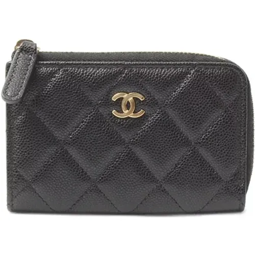 Pre-owned Wallets, female, , Size: ONE SIZE Pre-owned Leather wallets - Chanel Vintage - Modalova