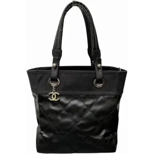 Pre-owned Tote Bags, female, , Size: ONE SIZE Pre-owned Canvas chanel-bags - Chanel Vintage - Modalova