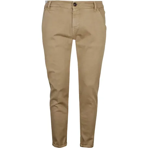 Chinos, male, , Size: W38 Rope Color Slim Fit Trousers - PT Torino - Modalova