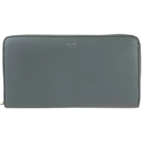 Pre-owned Wallets, female, , Size: ONE SIZE Pre-owned Leather wallets - Celine Vintage - Modalova