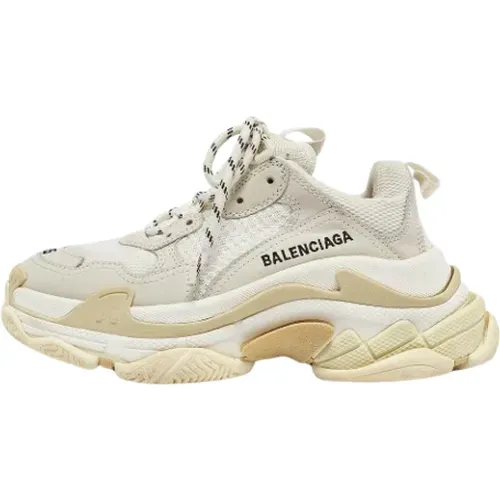 Pre-owned Sneakers, female, , Size: 5 US Pre-owned Leather sneakers - Balenciaga Vintage - Modalova