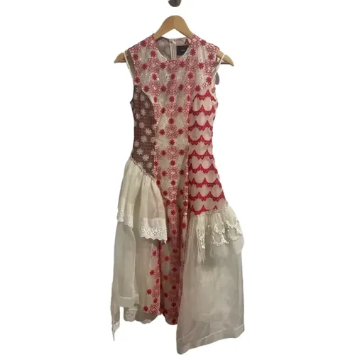 Pre-owned Silk dresses , female, Sizes: 2XS - Simone Rocha Pre-owned - Modalova