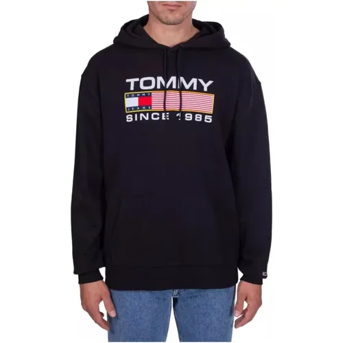 Stylischer Herren-Sweatshirt für alle Jahreszeiten , Herren, Größe: M - Tommy Jeans - Modalova