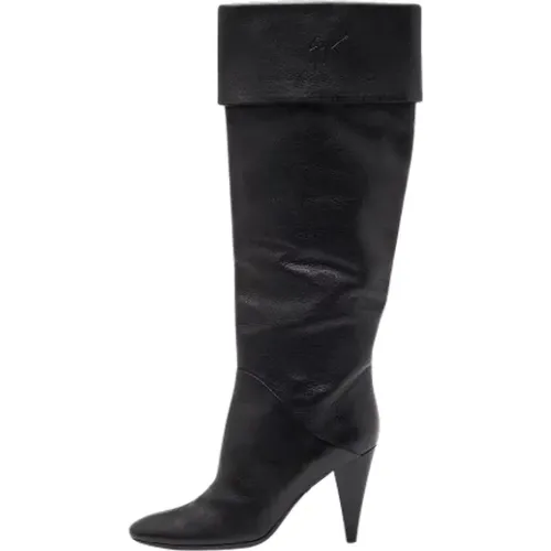 Pre-owned Leather boots , female, Sizes: 7 UK - Giuseppe Zanotti Pre-owned - Modalova