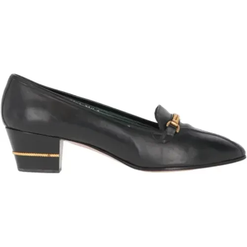 Pre-owned Pumps, female, , Size: 8 1/2 US Pre-owned Leather heels - Gucci Vintage - Modalova