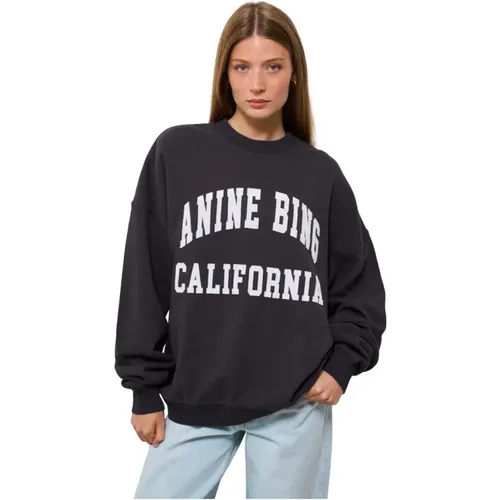 Sweatshirts, female, , Size: XS Miles Round Neck Sweater - Anine Bing - Modalova