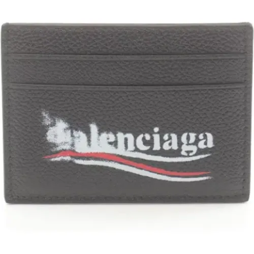 Pre-owned Wallets, unisex, , Size: ONE SIZE Pre-owned Leather home-office - Balenciaga Vintage - Modalova