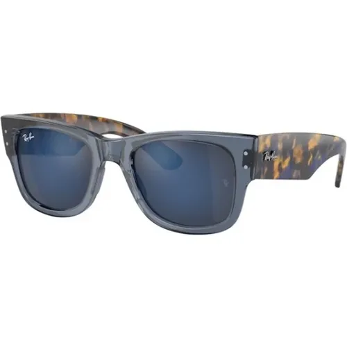 Blaue Wayfarer Sonnenbrille , unisex, Größe: 51 MM - Ray-Ban - Modalova