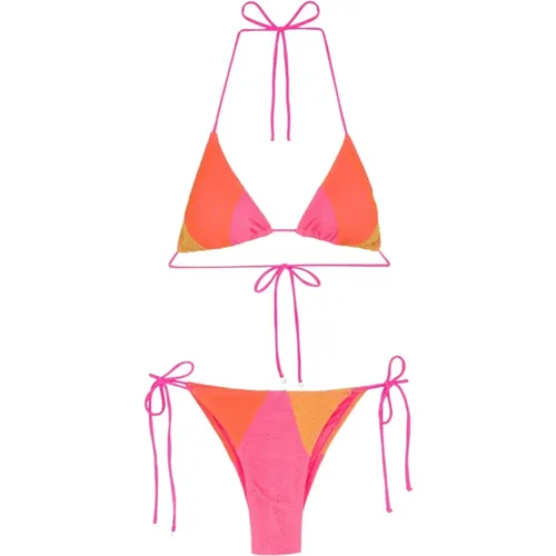 Triangle Bikini UND Verstellbares Lace-Up Slip Ethos - F**k - Modalova