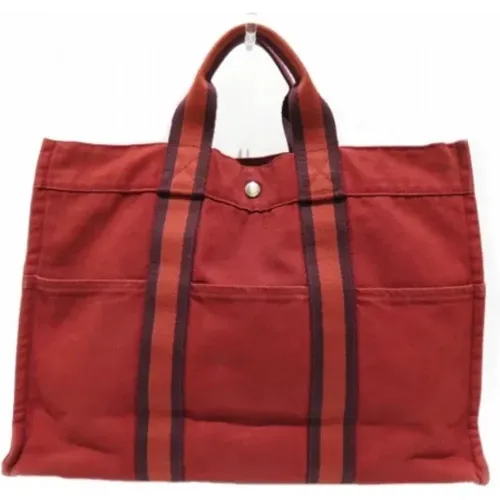 Pre-owned Fabric totes , female, Sizes: ONE SIZE - Hermès Vintage - Modalova