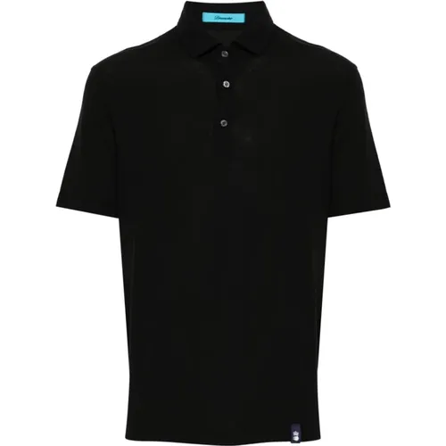 Cotton Polo Shirt , male, Sizes: M - Drumohr - Modalova