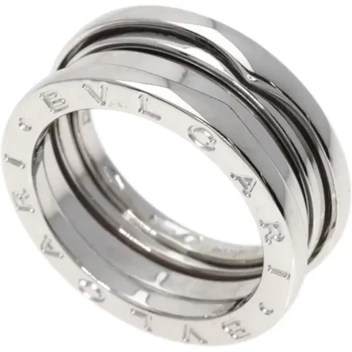 Pre-owned Jewellery, female, , Size: ONE SIZE Pre-owned White Gold rings - Bvlgari Vintage - Modalova