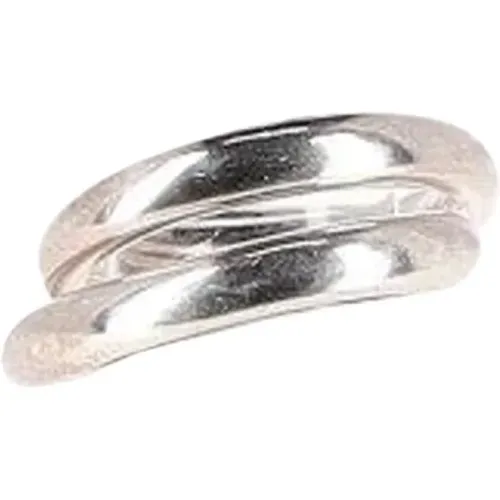 Pre-owned Jewellery, female, , Size: ONE SIZE Pre-owned Silver rings - Hermès Vintage - Modalova