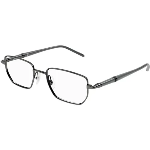 Ruthenium Stylish Eyewear , unisex, Sizes: 54 MM - Montblanc - Modalova