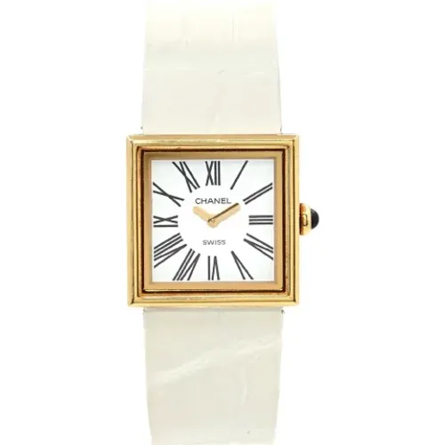 Pre-owned Yellow Gold watches , female, Sizes: ONE SIZE - Chanel Vintage - Modalova