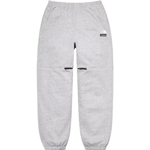 Convertible Sweatpant Heather Grey , Herren, Größe: M - Supreme - Modalova