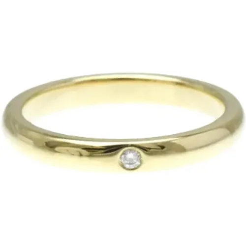 Pre-owned Jewellery, female, , Size: ONE SIZE Pre-owned Gold rings - Tiffany & Co. Pre-owned - Modalova