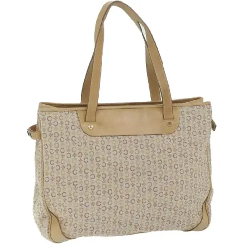 Pre-owned Tote Bags, female, , Size: ONE SIZE Pre-owned Canvas celine-bags - Celine Vintage - Modalova