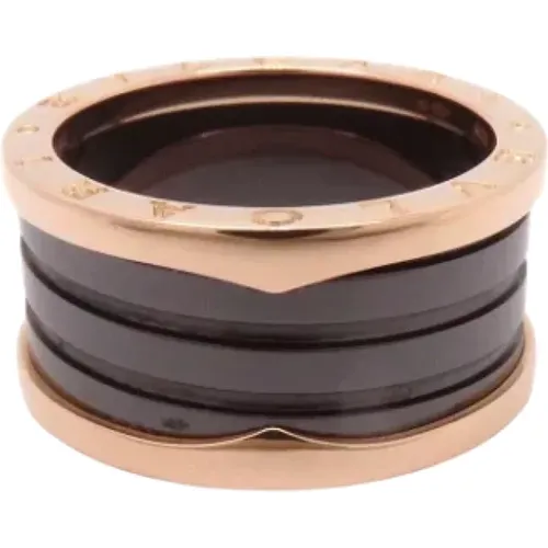 Pre-owned Rose Gold rings , female, Sizes: ONE SIZE - Bvlgari Vintage - Modalova