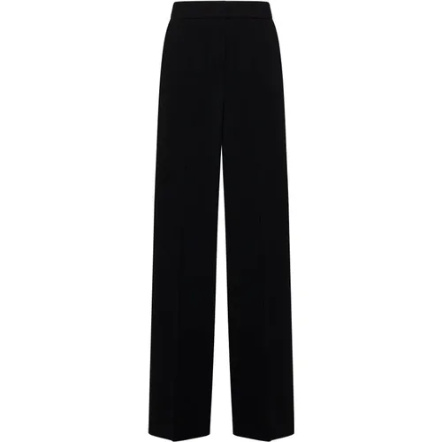 Elegante Schwarze Pianoforte Hose - Max Mara - Modalova