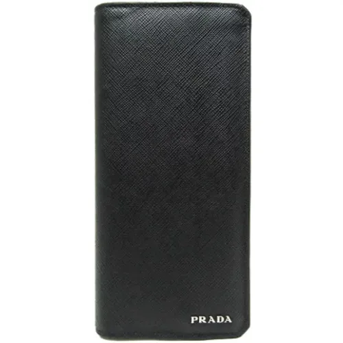 Pre-owned Wallets, male, , Size: ONE SIZE Pre-owned Leather wallets - Prada Vintage - Modalova