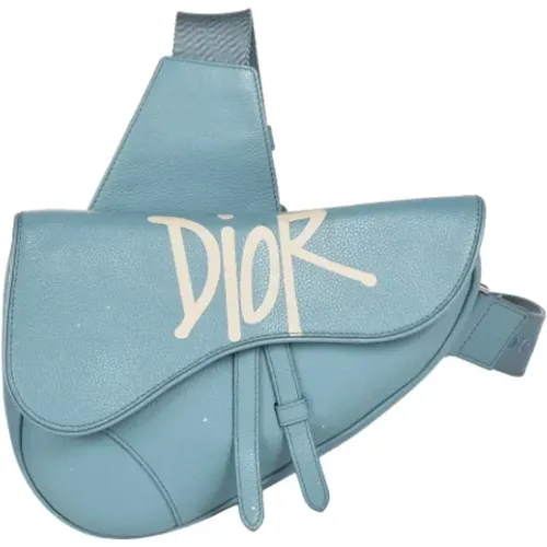 Pre-owned Cross Body Bags, female, , Size: ONE SIZE Pre-owned Leather shoulder-bags - Dior Vintage - Modalova