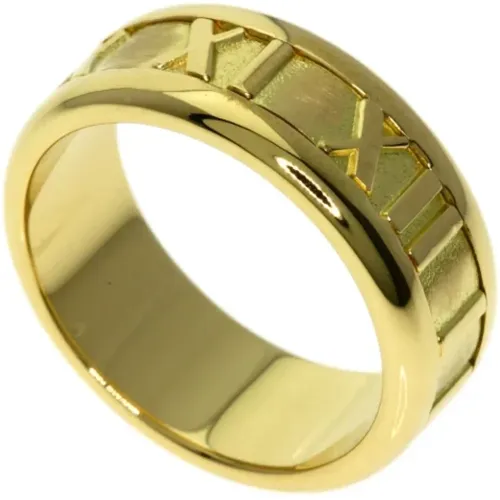 Pre-owned Jewellery, female, , Size: ONE SIZE Pre-owned Gold rings - Tiffany & Co. Pre-owned - Modalova