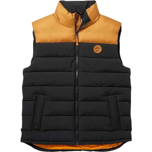 Vests, male, , Size: M Men's Padded Vest - Timberland - Modalova