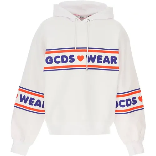 Logo Hooded Sweatshirt , male, Sizes: 2XL - Gcds - Modalova