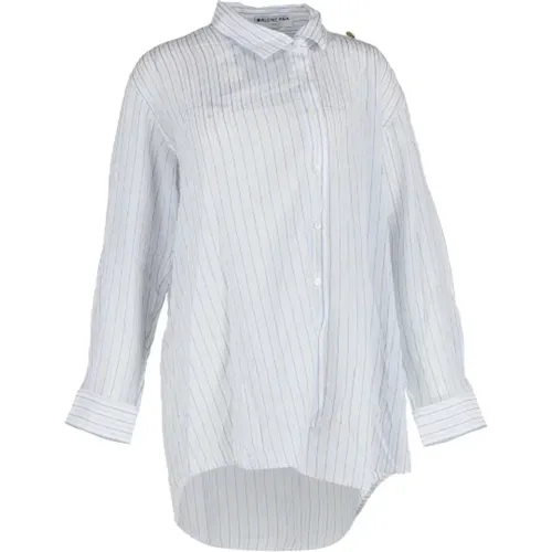 Pre-owned Shirts & Blouses, female, , Size: L Pre-owned Cotton tops - Balenciaga Vintage - Modalova