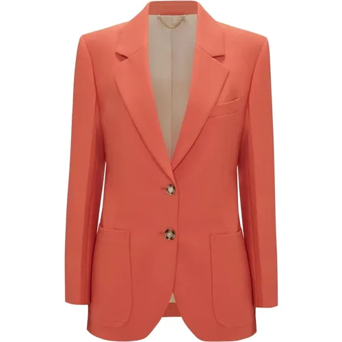 Stylish Jacket with Patch Pockets , female, Sizes: S, XS - Victoria Beckham - Modalova