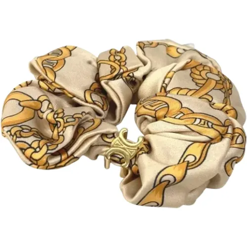 Pre-owned Accessories, female, , Size: ONE SIZE Pre-owned Fabric hair-accessories - Celine Vintage - Modalova