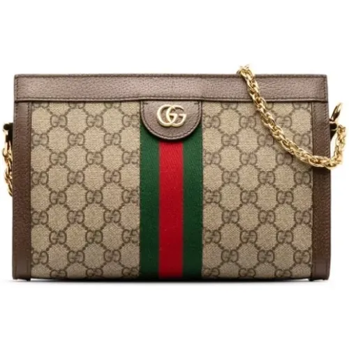 Pre-owned Cross Body Bags, female, , Size: ONE SIZE Pre-owned Canvas gucci-bags - Gucci Vintage - Modalova