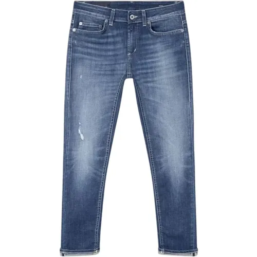 Schmal geschnittene Jeans , Damen, Größe: W28 - Dondup - Modalova