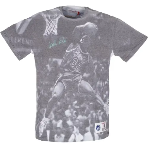 T-Shirts, male, , Size: XL T-Shirts - Mitchell & Ness - Modalova