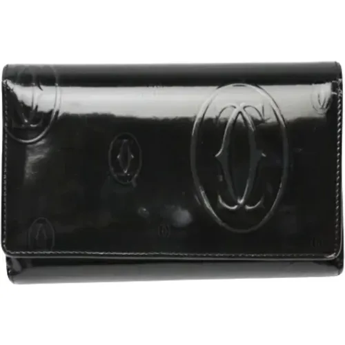 Pre-owned Wallets, female, , Size: ONE SIZE Pre-owned Leather wallets - Cartier Vintage - Modalova