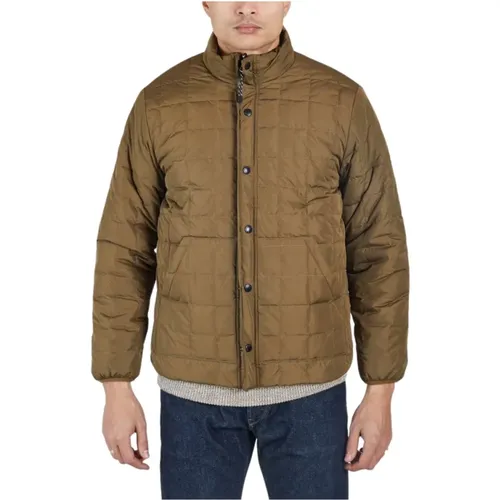 Short reversible fleece jacket , male, Sizes: M, L, S - Taion - Modalova