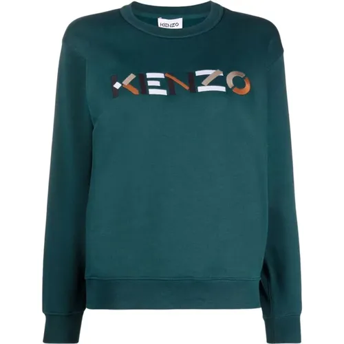 Training Shirt, Emerald , Sporty Style , female, Sizes: XS - Kenzo - Modalova