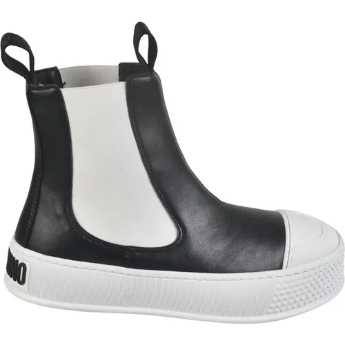 Stylish Sneakers , female, Sizes: 3 UK - Moschino - Modalova