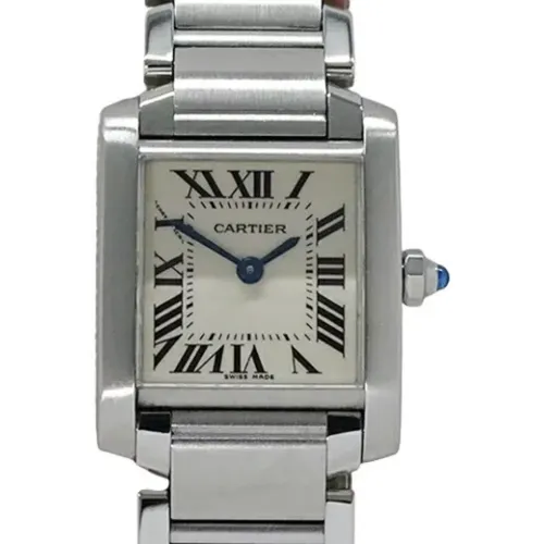 Pre-owned Watches, female, , Size: ONE SIZE Pre-owned Stainless Steel watches - Cartier Vintage - Modalova