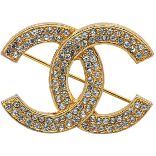 Pre-owned Metal brooches , female, Sizes: ONE SIZE - Chanel Vintage - Modalova