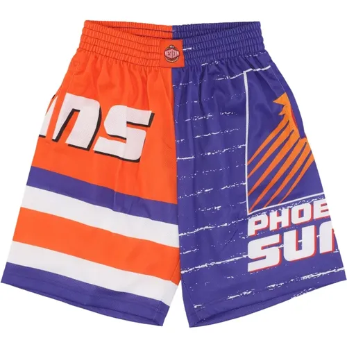 Casual Shorts, male, , Size: XL NBA Jumbotron 3.0 Basketball Shorts - Mitchell & Ness - Modalova