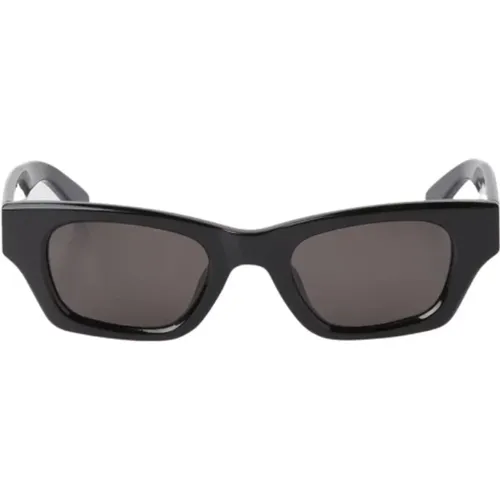 Elegante Quadratische Sonnenbrille mit 3D-Logo , Herren, Größe: 49 MM - Ambush - Modalova
