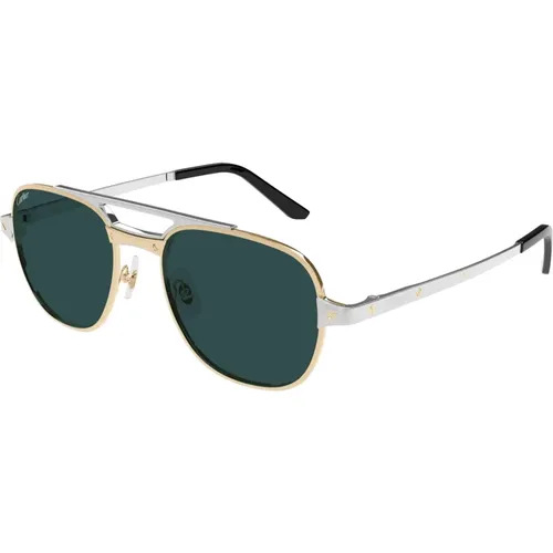 Ct0477S 003 Sunglasses , male, Sizes: 56 MM - Cartier - Modalova