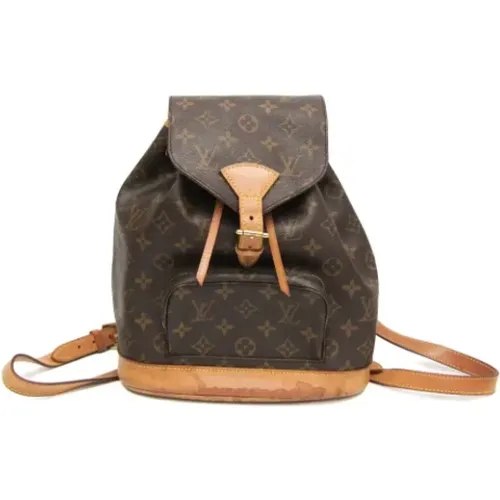 Pre-owned Backpacks, female, , Size: ONE SIZE Pre-owned Canvas backpacks - Louis Vuitton Vintage - Modalova